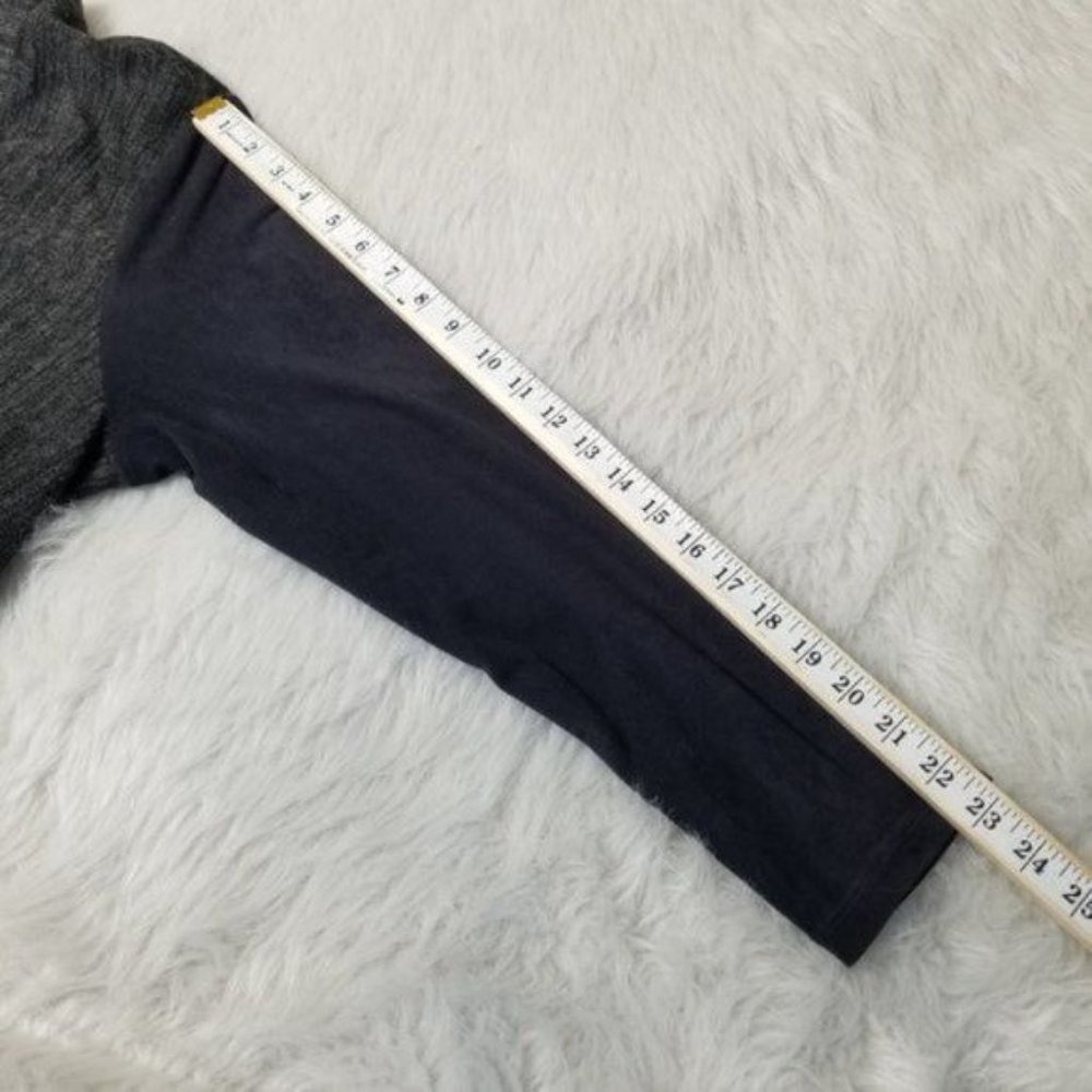 LOGO Lori Goldstien Full Zip Heather Gray Sweater Women's Extra Large A266500 - Picture 10 of 11